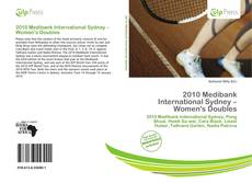 Buchcover von 2010 Medibank International Sydney – Women's Doubles