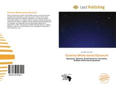 Capa do livro de Guianan White-eared Opossum 