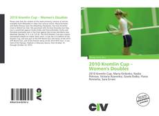 Portada del libro de 2010 Kremlin Cup – Women's Doubles