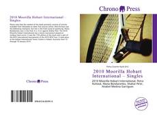 Portada del libro de 2010 Moorilla Hobart International – Singles