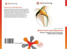 Buchcover von Brown four-eyed Opossum