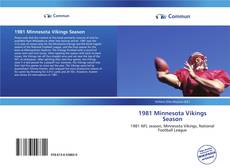 Capa do livro de 1981 Minnesota Vikings Season 