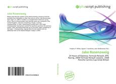 Jake Rosenzweig的封面