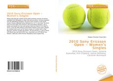 Bookcover of 2010 Sony Ericsson Open – Women's Singles