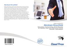 Portada del libro de Abraham Hirschfeld