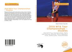 Bookcover of 2010 WTA Tour Championships – Doubles