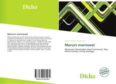 Marca's marmoset kitap kapağı