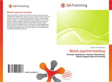 Bookcover of Black squirrel monkey