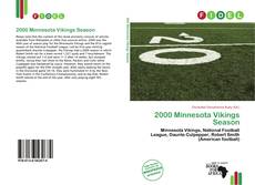 Capa do livro de 2000 Minnesota Vikings Season 