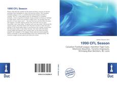 Buchcover von 1990 CFL Season