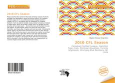 Bookcover of 2010 CFL Season