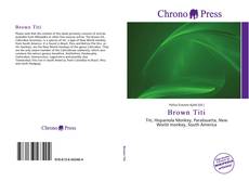 Capa do livro de Brown Titi 