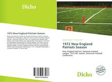 1972 New England Patriots Season kitap kapağı