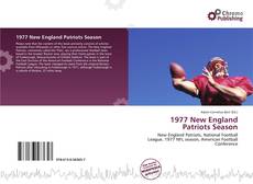 Capa do livro de 1977 New England Patriots Season 