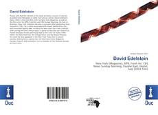 David Edelstein kitap kapağı
