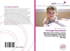 Capa do livro de Forough Azarakhshi 