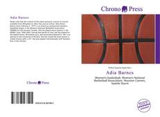 Capa do livro de Adia Barnes 