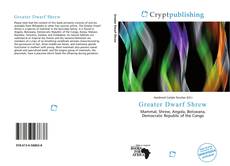 Bookcover of Greater Dwarf Shrew