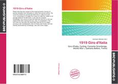 Copertina di 1919 Giro d'Italia
