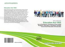 Copertina di Education Act 1902