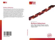 Barbara Robertson kitap kapağı