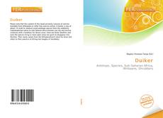 Bookcover of Duiker