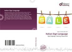 Buchcover von Italian Sign Language