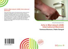 Capa do livro de Arts in Marrakech (AiM) International Biennale 