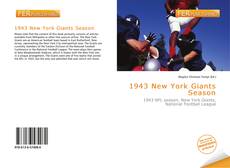 1943 New York Giants Season的封面