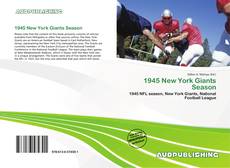 Buchcover von 1945 New York Giants Season