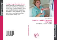 Kortrijk Design Biennale Interieur的封面