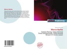 Buchcover von Marco Barba