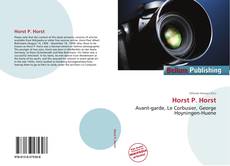 Capa do livro de Horst P. Horst 