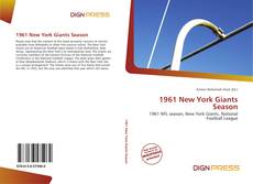 1961 New York Giants Season的封面