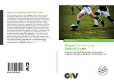 Portada del libro de Argentina national football team