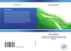 Capa do livro de Bill Holbert 