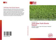 Bookcover of 1970 New York Giants Season