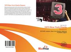 Bookcover of 1973 New York Giants Season