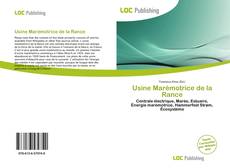 Bookcover of Usine Marémotrice de la Rance