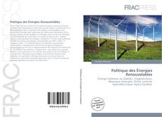 Portada del libro de Politique des Énergies Renouvelables