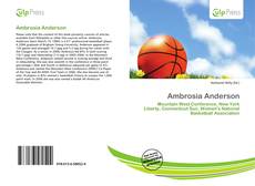 Bookcover of Ambrosia Anderson