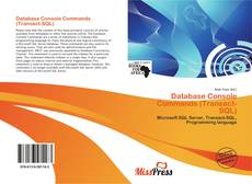 Bookcover of Database Console Commands (Transact-SQL)