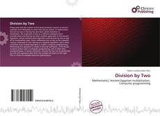 Buchcover von Division by Two