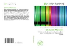 Обложка Christian Malcolm
