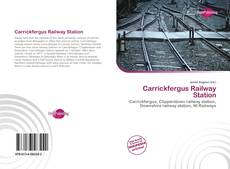 Capa do livro de Carrickfergus Railway Station 