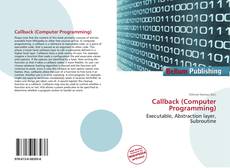 Buchcover von Callback (Computer Programming)