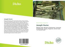 Buchcover von Joseph Hume