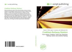 Capa do livro de Crediton Railway Station 