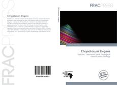 Chrysotoxum Elegans的封面