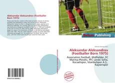 Buchcover von Aleksandar Aleksandrov (Footballer Born 1975)